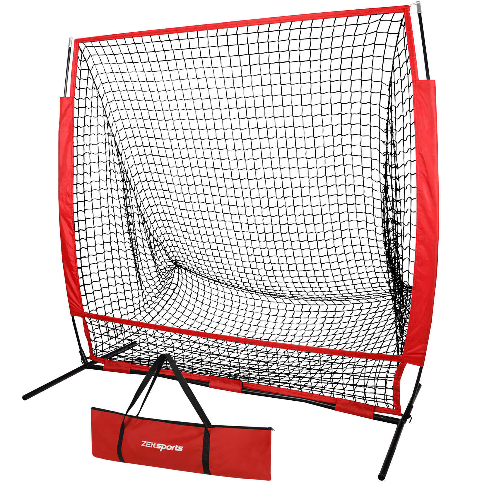 5'x5' Portable Baseball Softball Practice Batting Training Net W/ Bag Ez Setup