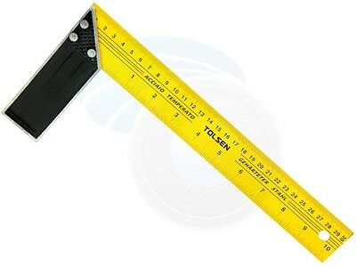 12 Inches 30cm Construction Carpenter Ruler L Shape Angle Square Ruler